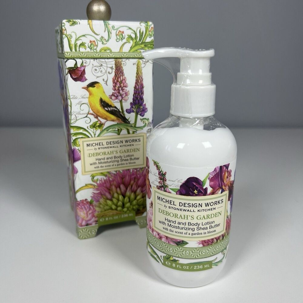 Michel Design Works Body Lotion Deborah's Garden 8 Fl Oz Scent=Garden in Bloom